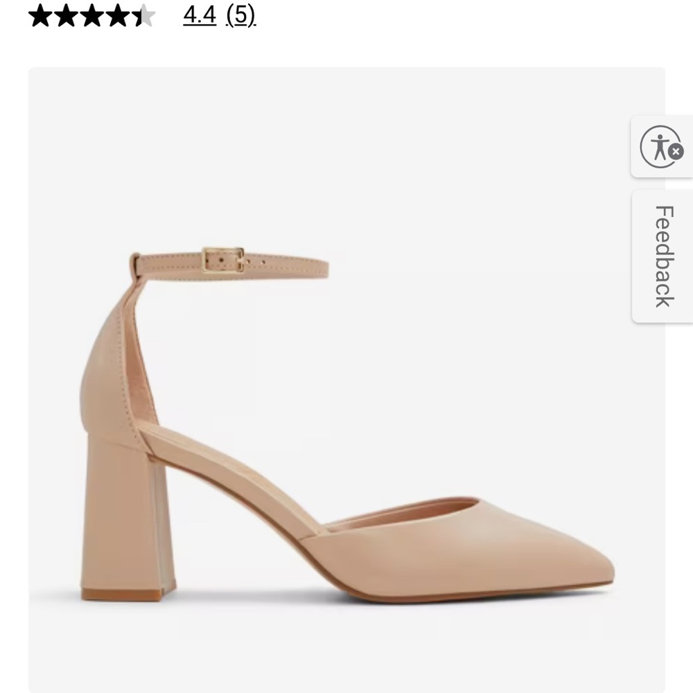 Aldo Jan Tan Block Heel Women's Shoes